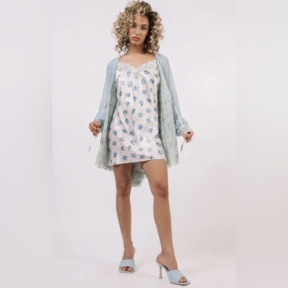 Free People Other - 🆕 NWT - Free People x We are HAH - Let it Slip Dress in Ditsy Floral - Size Med
